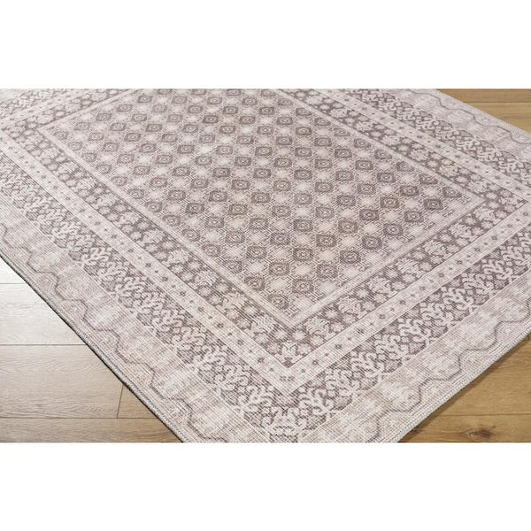 Our PNW Home Light Brown 3 ft. x 10 ft. Rainier Cottage Indoor Area Rug