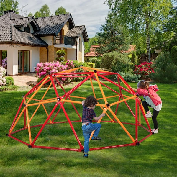 Classic Backyard Metal Monkey Bars Climber