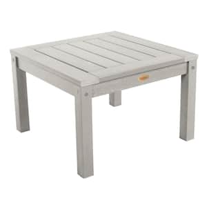 Adirondack Harbor Gray Square Recycled Plastic Outdoor Side Table