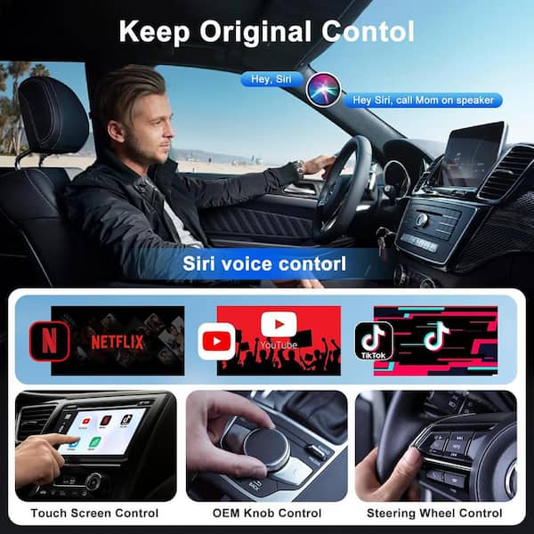 Draadloze CarPlay-adapter voor BMW 4 Series 420i, 430i, 440i, M4 Draadloze CarPlay-adapter voor BMW 4 Series 420i, 430i, 440i, M4