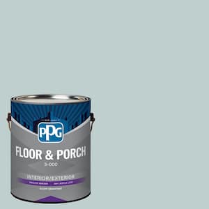 1 gal. PPG1144-3 Babbling Brook Satin Interior/Exterior Floor and Porch Paint