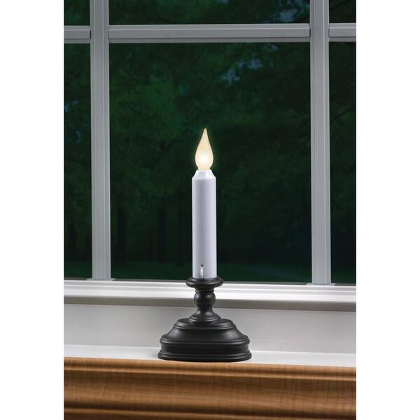 Black Base Xodus Innovations FPC1320A Battery Operated 8.5" Window LED Candle 
