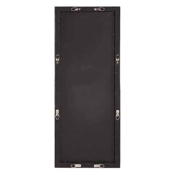 Marley Forrest - Medium Rectangle Silver Contemporary Mirror (38 in. H x 15 in. W)