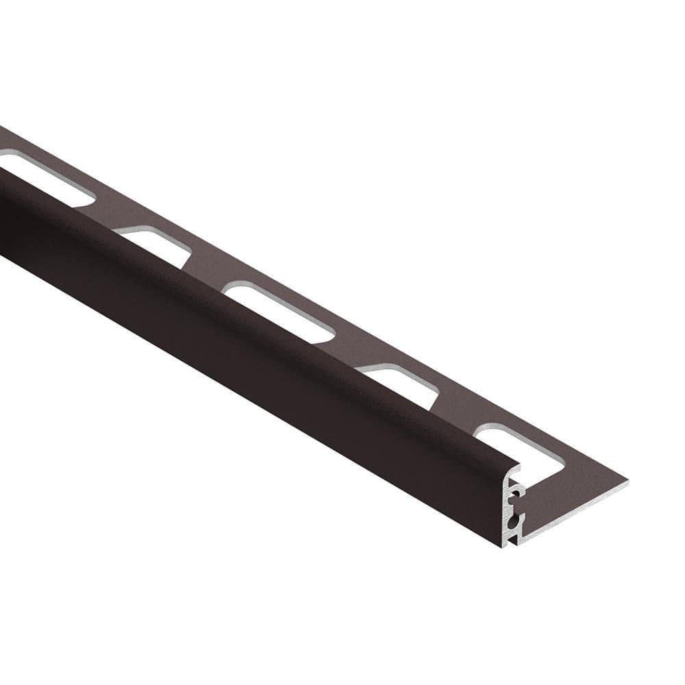 Jolly Bronze Textured Color-Coated Aluminum. 5 in. x 98.5 in. Metal L-Angle Tile Edge Trim price history on PriceWatchPro