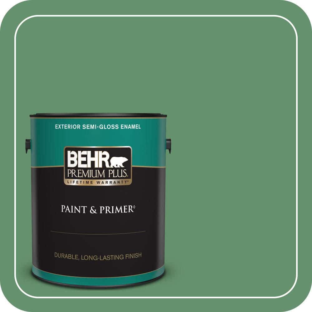 1 gal. #M410-6 Turtle Creek Semi-Gloss Enamel Exterior Paint & Primer price history on PriceWatchPro