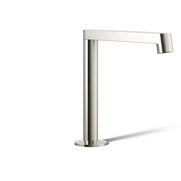 KOHLER Components Bathroom Sink Faucet Spout with Row Design 1.2 GPM in Vibrant Polished Nickel
