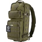 Loaded Gear 13 in. GX-300 Tactical Sling Backpack, Olive Drab Green