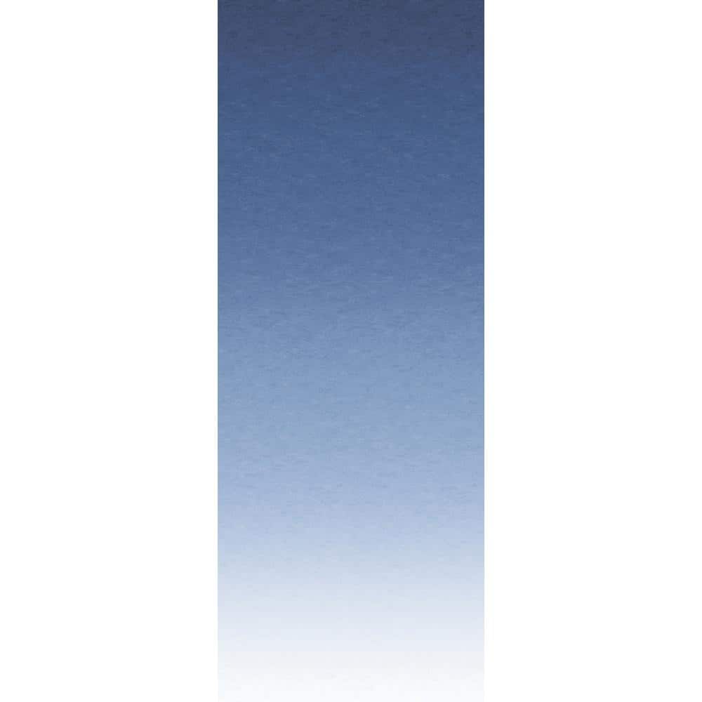 Blue Ombre Self-Adhesive Vinyl Wall Mural Set
