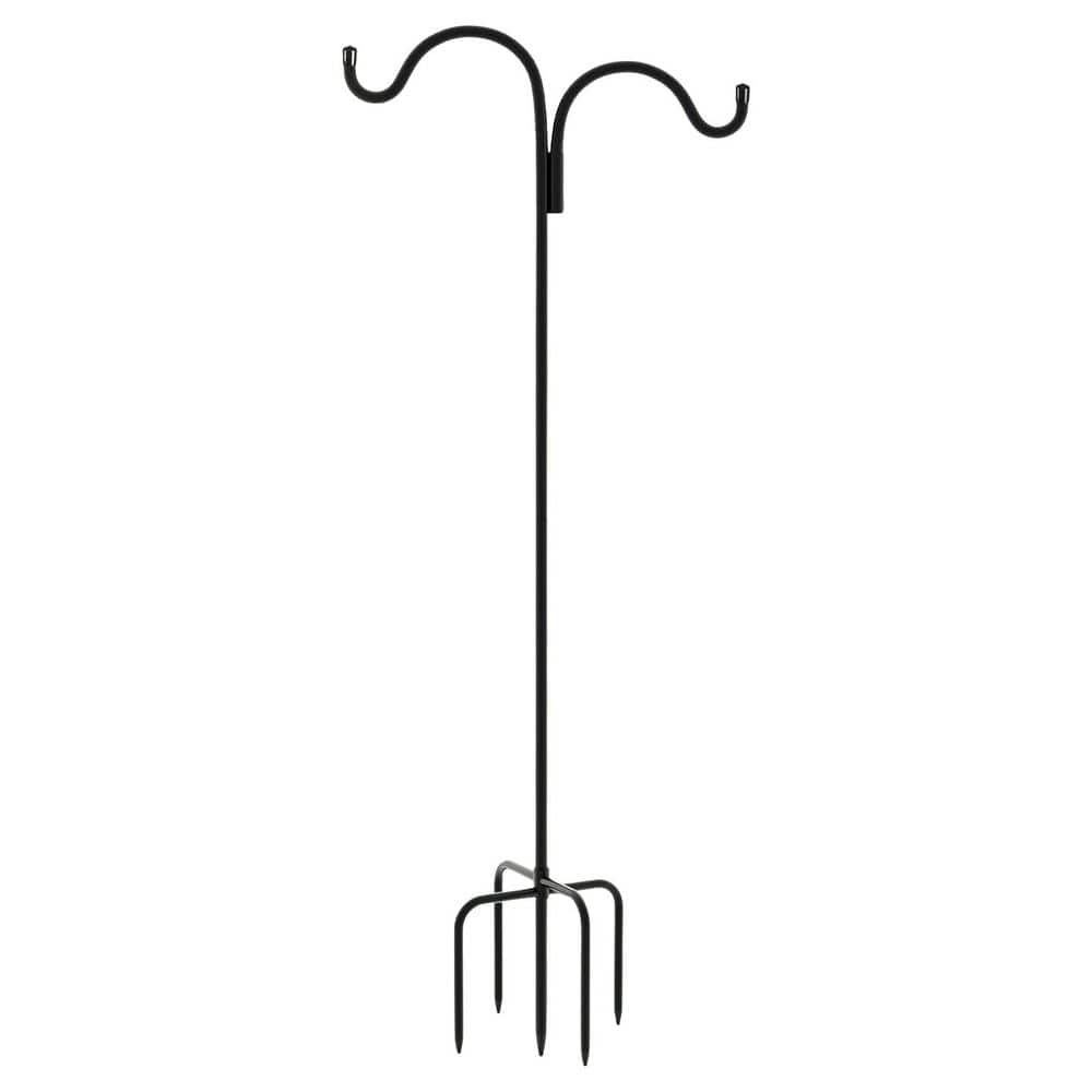 Double Shepherds Hook 92 Inch Heavy Duty Garden Pole Adjustable 5 Prongs Base for Outdoor Hanging Plant Lantern price history on PriceWatchPro