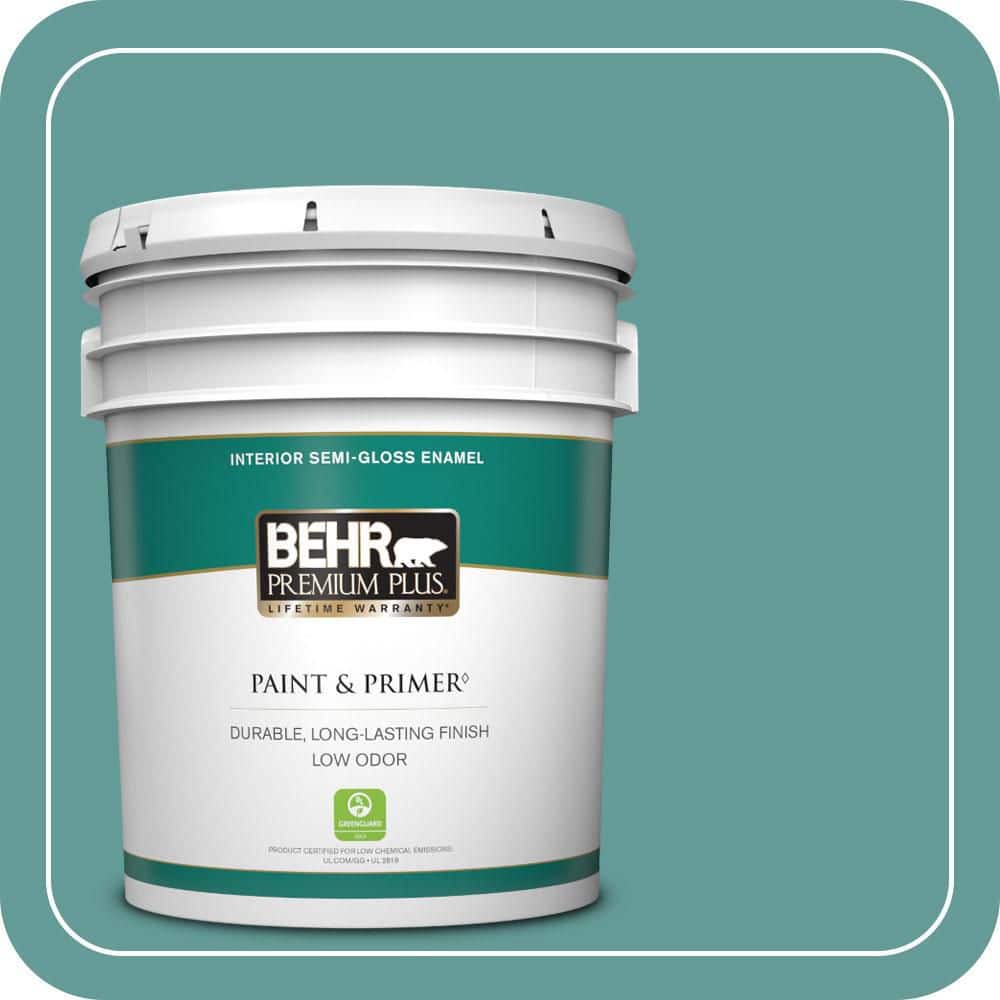 5 gal. #MQ6-06 Semi Precious Semi-Gloss Enamel Low Odor Interior Paint & Primer price history on PriceWatchPro