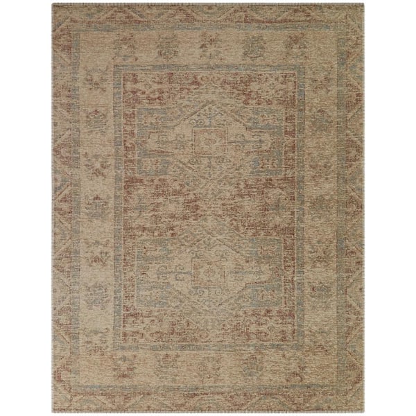 BALTA Cederquist Pink 5 ft. x 7 ft. Medallion Area Rug