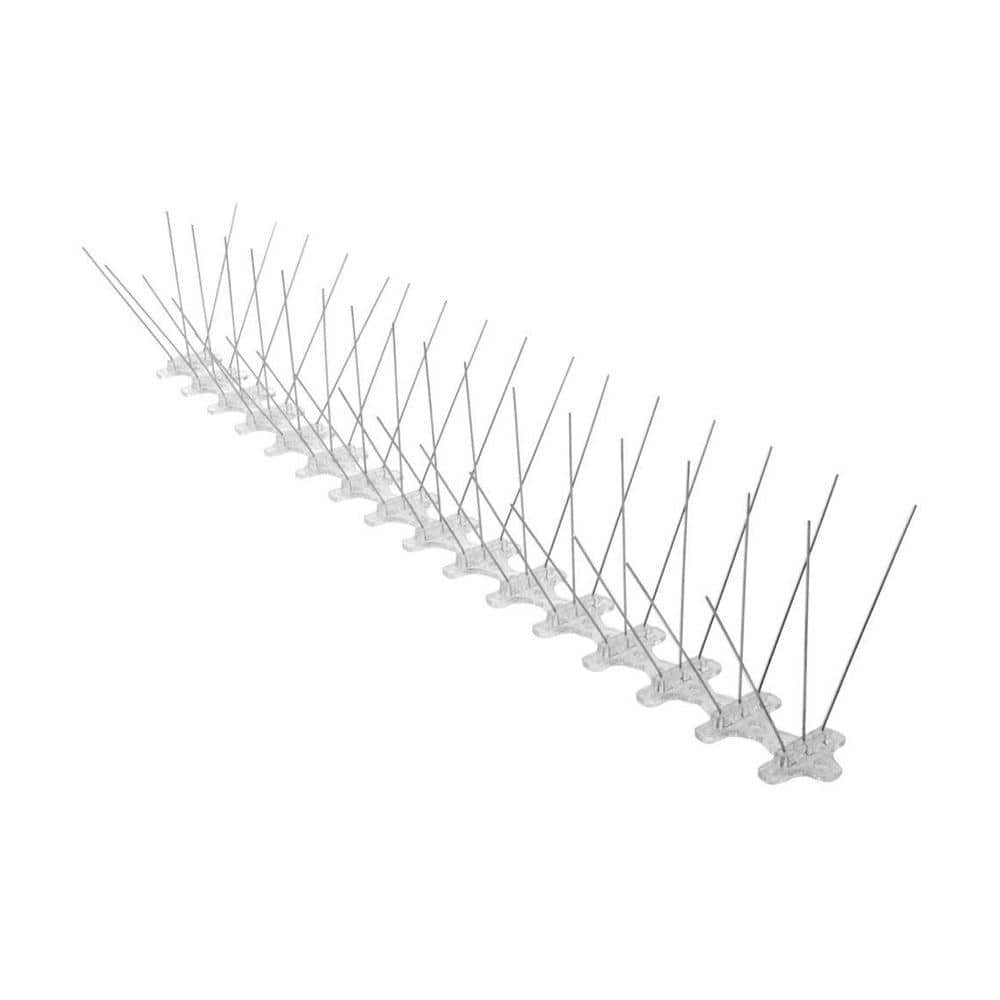 Bird B Gone 5 in. x 240 in. x 4.75 in. Stainless Steel Bird Spike ...