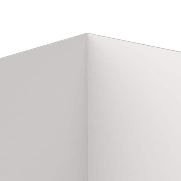 30 in. x 60 in. x 72 in. 3-Piece Easy Up Adhesive Alcove Tub Surround in White