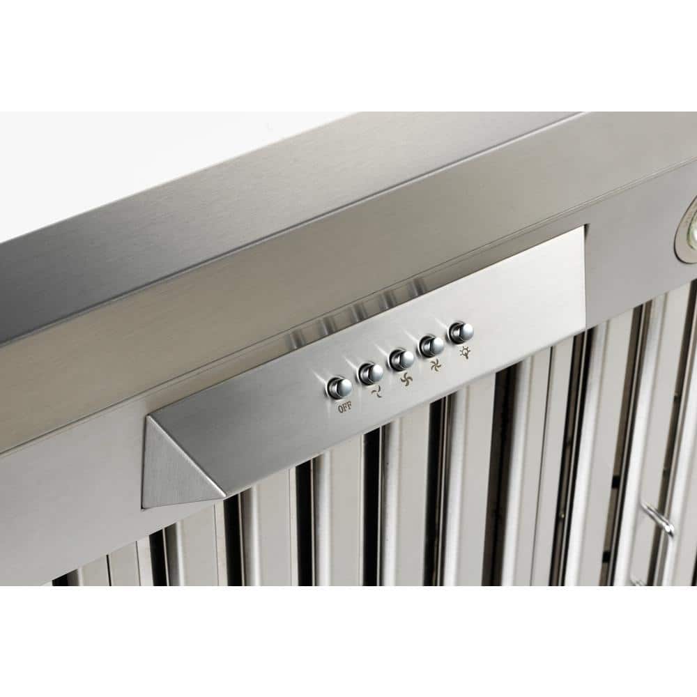 NXR 30" Stainless Steel Convertible Under Cabinet Range Hood