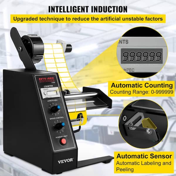 Bottle Labeling Machine Automatic Label Dispenser Machine - Electric ...
