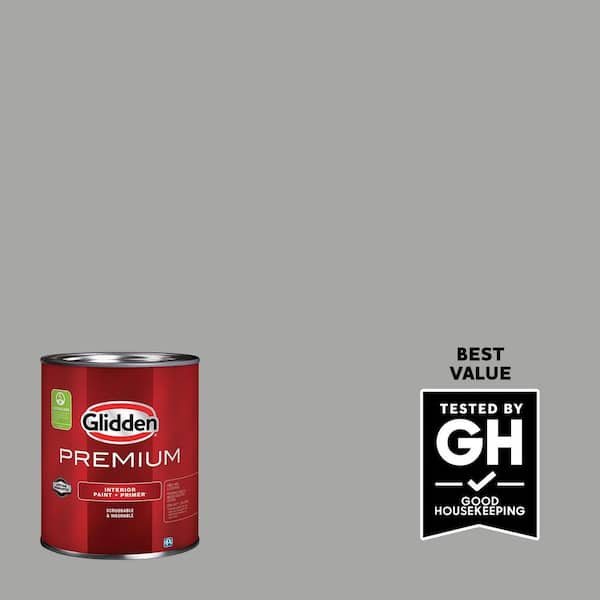 Glidden Premium 1 qt. PPG0996-3 Statue Garden Flat Interior Latex Paint