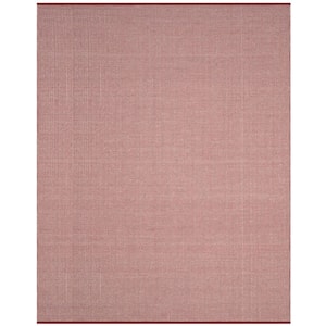 Montauk Ivory/Red 8 ft. x 10 ft. Solid Gradient Area Rug