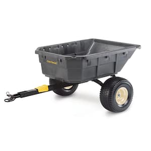 15 cu. ft. 1250 lbs. Capacity Poly Swivel ATV Cart