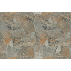 Neptune Gold 17.62 in. x 26.12 in. Matte Porcelain Stone Look Floor and Wall Tile (12.27 sq. ft./Case)