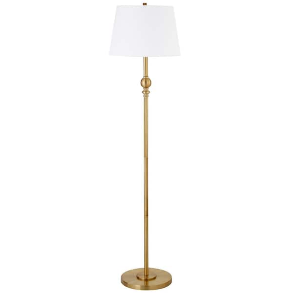 Meyer&Cross Tucker 62 in. Brass Floor Lamp