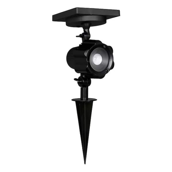 Westinghouse Solar Black Outdoor Integrated LED Landscape Spot Light