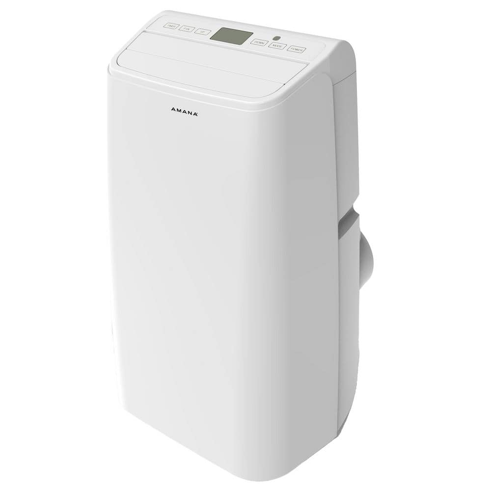 Amana 8,500 BTU Portable Air Conditioner Cools 450 Sq. Ft. with Remote ...