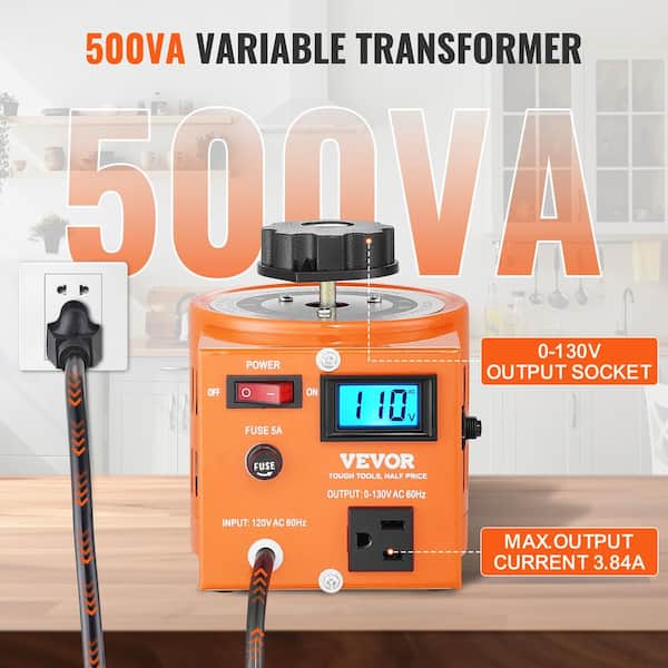 NEC VC500J/2／PC-VG500J2XD1 Power Bright, VC-500W, 500 Watt heavy duty voltage converter for