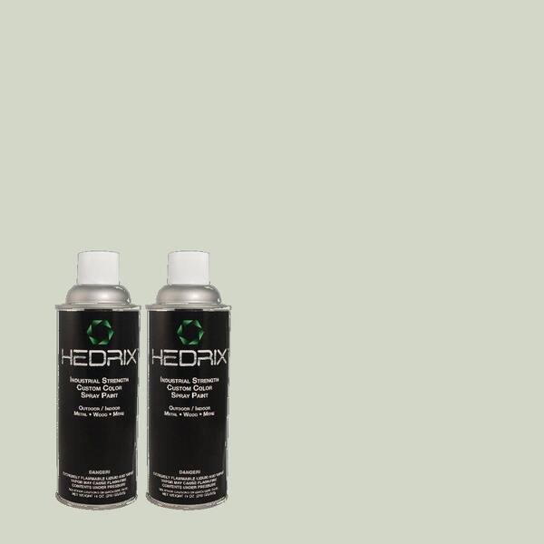 Hedrix 11 oz. Match of Valley Mist 460E-2 Gloss Custom Spray Paint (2-Pack)