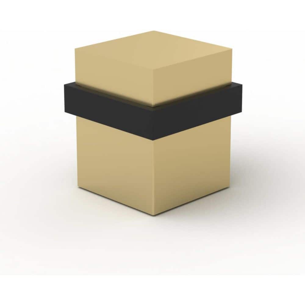 Floor Door Stopper - Quickly Installed Wall Protector from Door Knobs - Mounting Hardware Included - Square Shape price history on PriceWatchPro