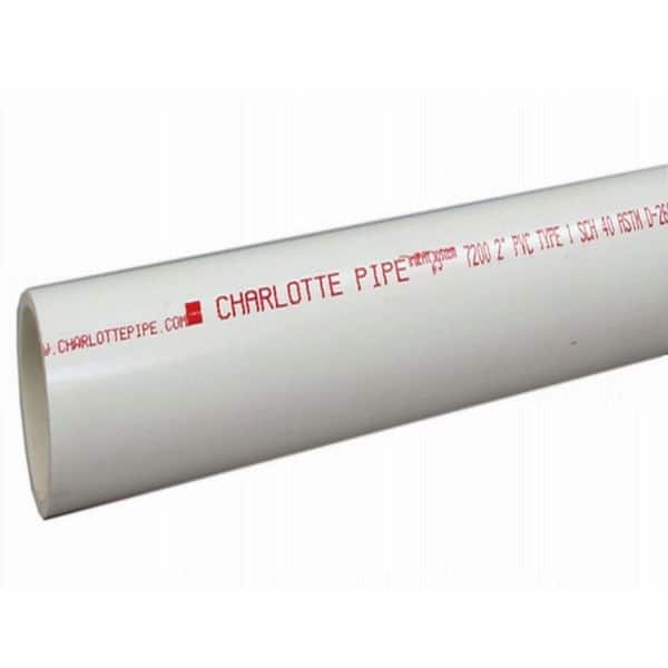 1-1/2 in. x 10 ft. PVC Schedule 40 DWV Pipe