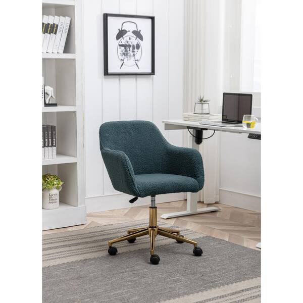 URTR Green Fabric Home Office Chair Task Chair, Swivel Chair