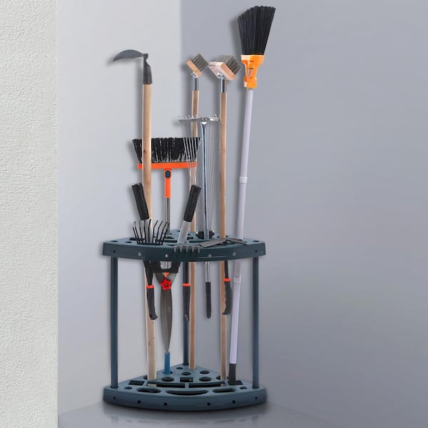 VEVOR 2- Tier Garden Tool Organizer Yard Tool Tower Rack for