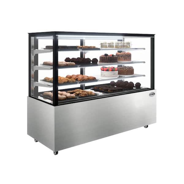 Koolmore 71 in. 30 cu.ft. Refrigerated Bakery Display Case