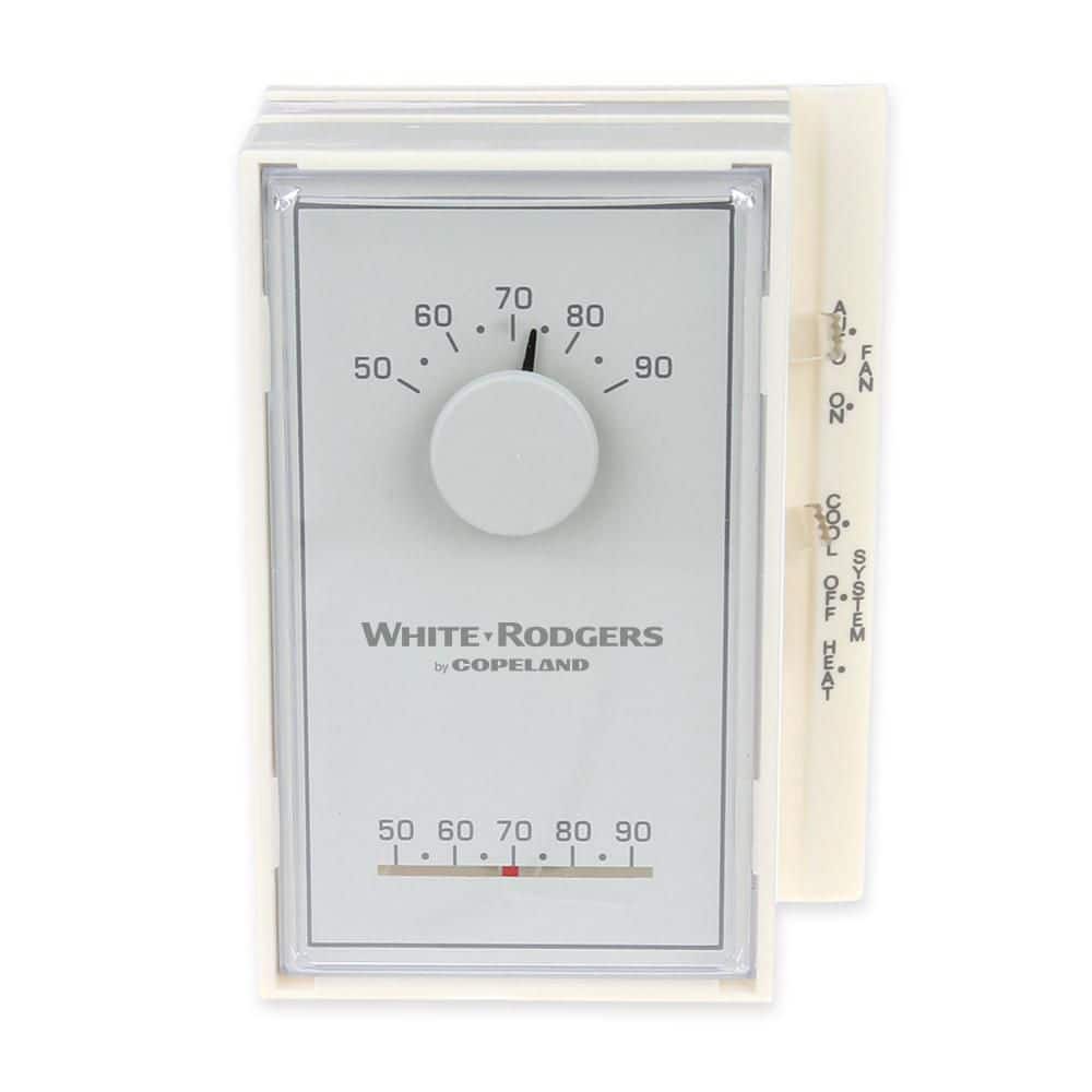 White-Rodgers Mercury-Free Mechanical Thermostat for Heat Pump Systems price history on PriceWatchPro