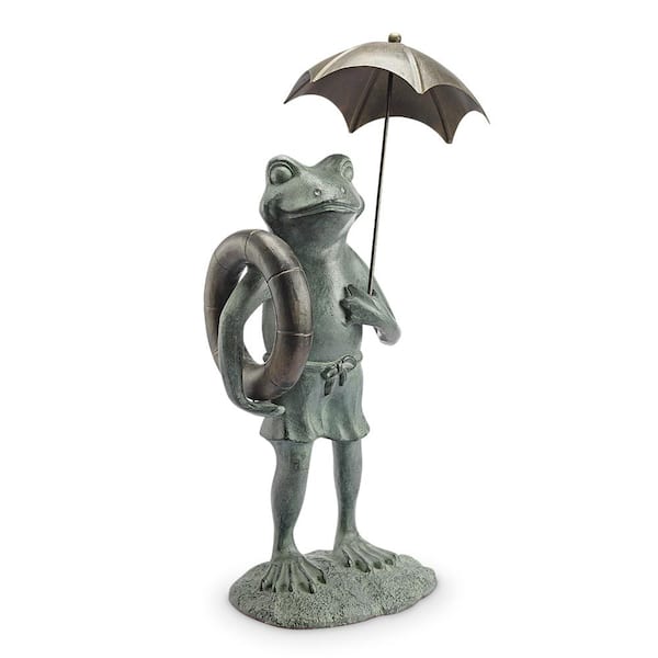 Pool Partner Frog Garden Statue 34880 - The Home Depot