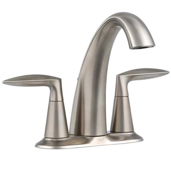 KOHLER K-45100-4-2BZ Alteo Centerset Lavatory Faucet, Oil-Rubbed Bronze  キッチン