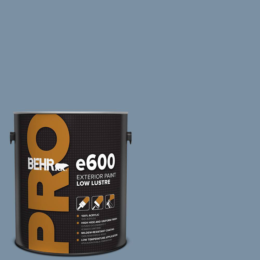 1 gal. #S510-4 Jean Jacket Blue Low Luster Exterior Paint price history on PriceWatchPro