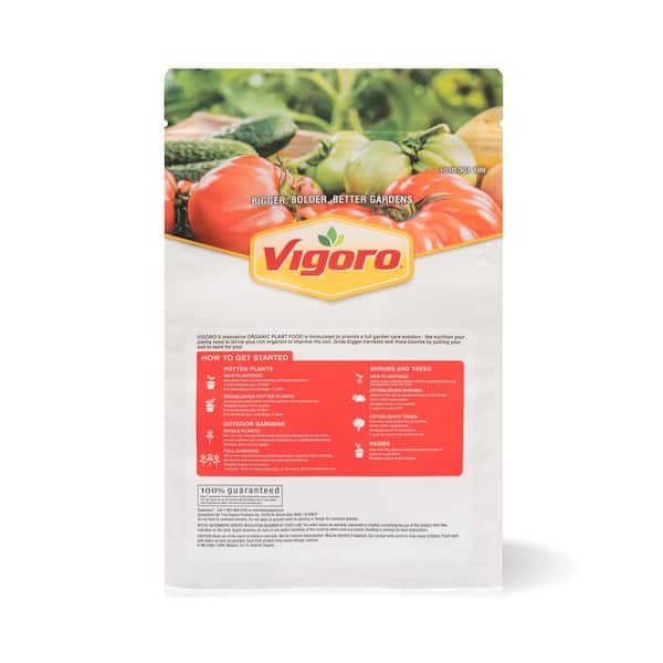 Vigoro 6 lb. Organic Tomato and Vegetable Plant Food 4-6-5 P0003