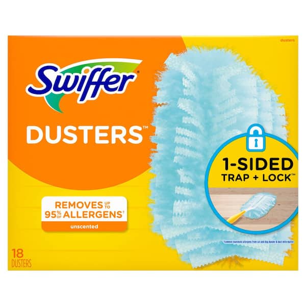 180 Unscented Dusting Refills, Multi-Surface and Synthetic (18-Count, 6 Pack)