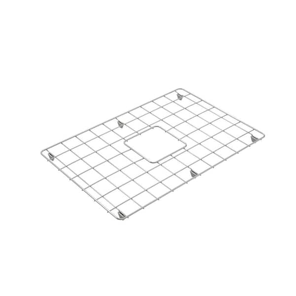 BOCCHI Stainless Steel Sink Grid for 27 in. 1356/1357 Farmhouse Apron Front Fireclay Single Bowl Kitchen Sinks