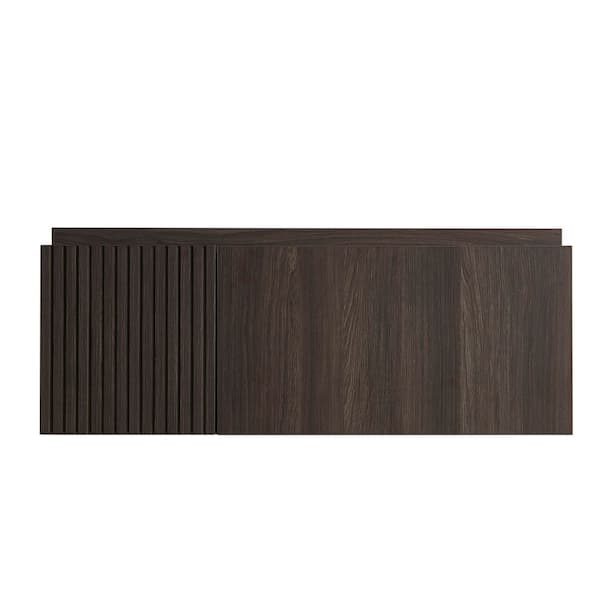 Aria 35.43 in. W Bath Vanity Cabinet without Top in Espresso with Door and Drawer