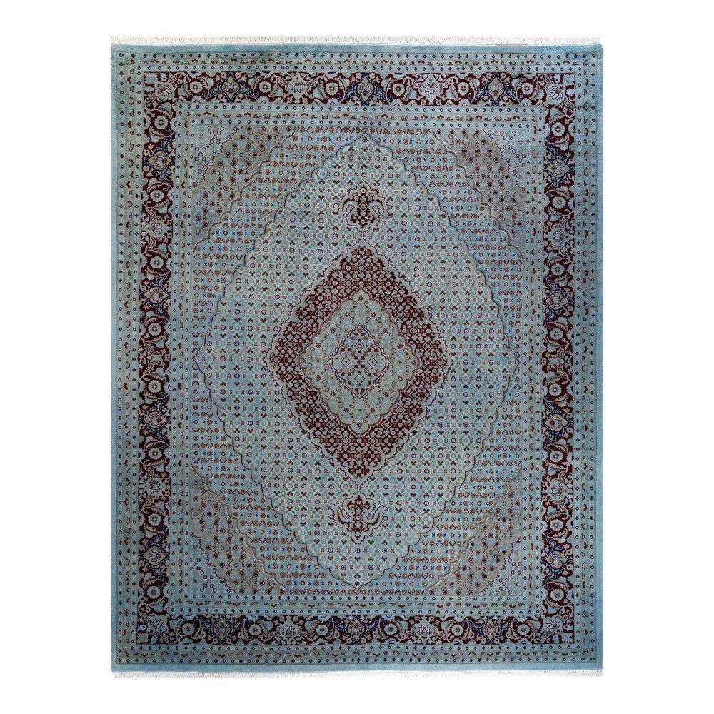 Overdyed Blue 8 ft. x 10 ft. Solid Wool Indoor Area Rug price history on PriceWatchPro