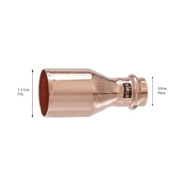 ProPress 1-1/2 in. FTG x 3/4 in. Press Copper Reducer