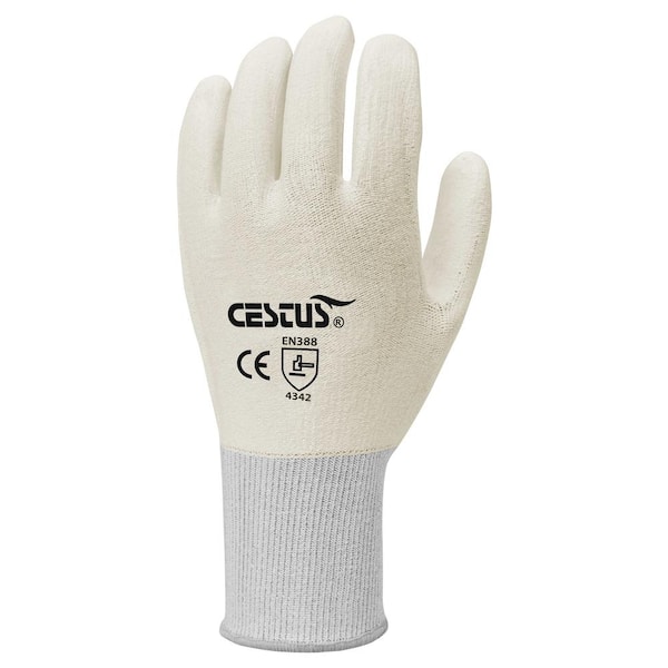 Cestus Medium White TC3 Cut 3 (1-Pack)