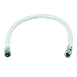 3/8 in. Compression x 3/8 in. Compression x 20 in. Vinyl Faucet Supply Line with Nut and Sleeve