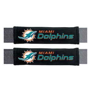 Miami Dolphins Embroidered Seatbelt Pad (2-Pieces)