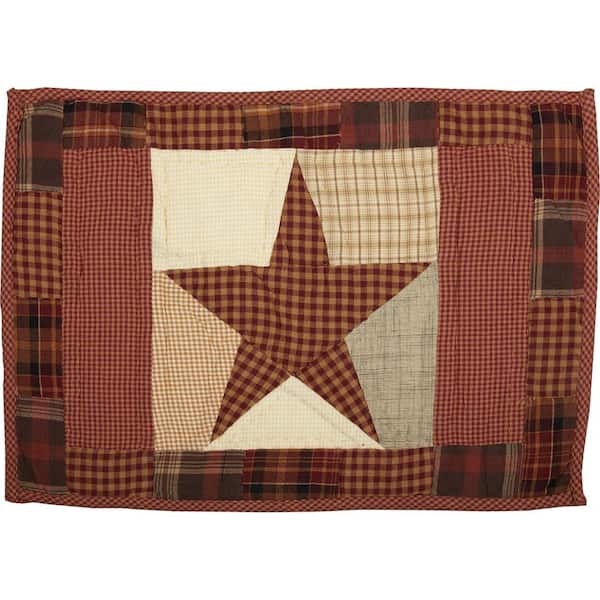 Country Cupboard Jacquard Wine Star Plaid Fabric Sold By The Yard