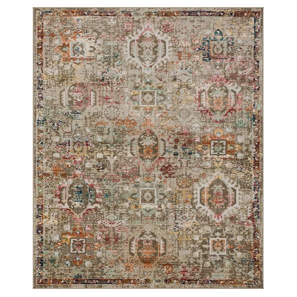 Home Decorators Collection Medallion Tan 10 ft. x 13 ft. Indoor Area Rug