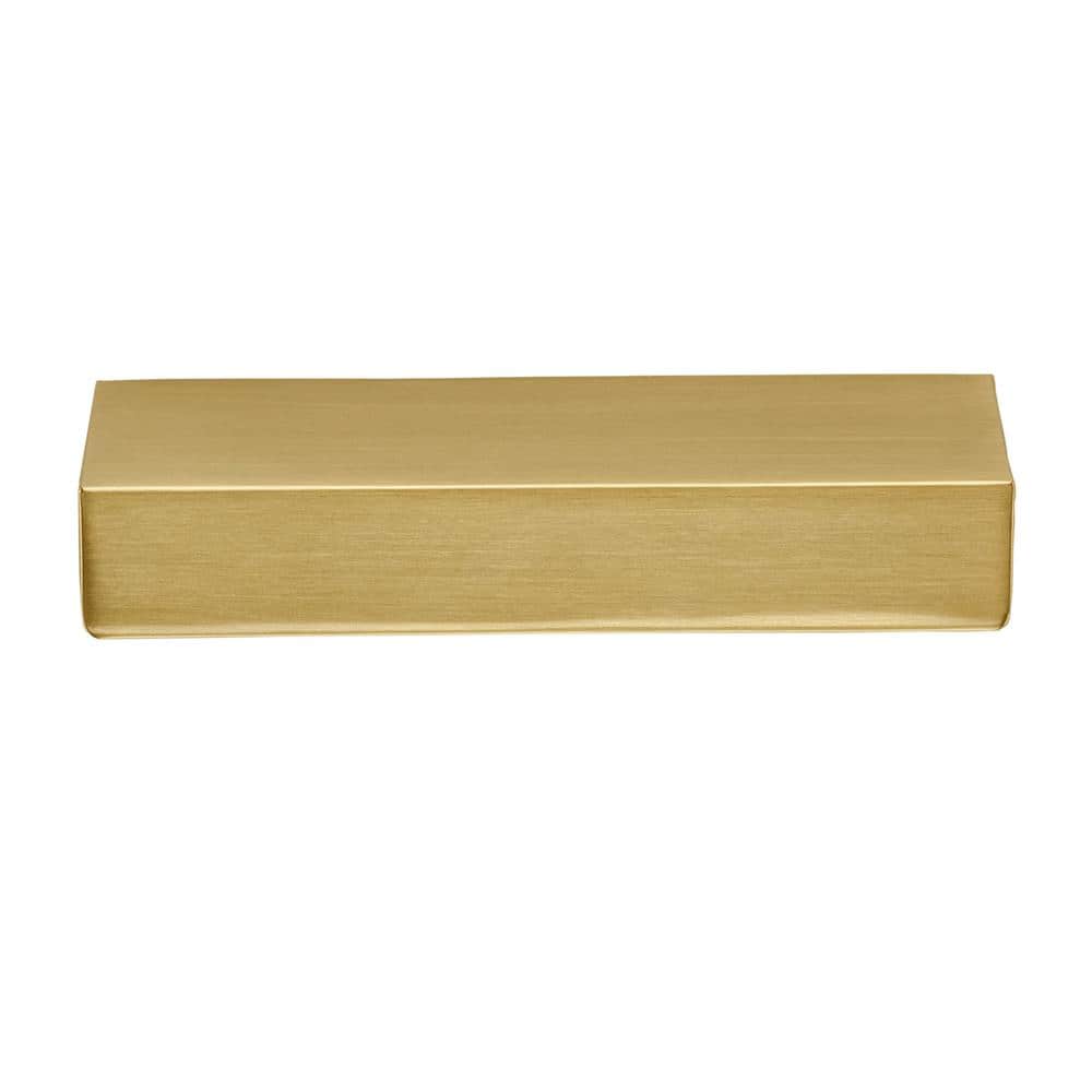 Martin 3" Satin Brass Finger Pull with Mounting Hardware