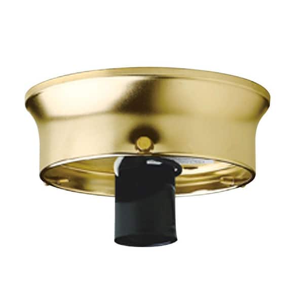 Westinghouse 4 in. Brass Finish Glass Shade Holder Kit